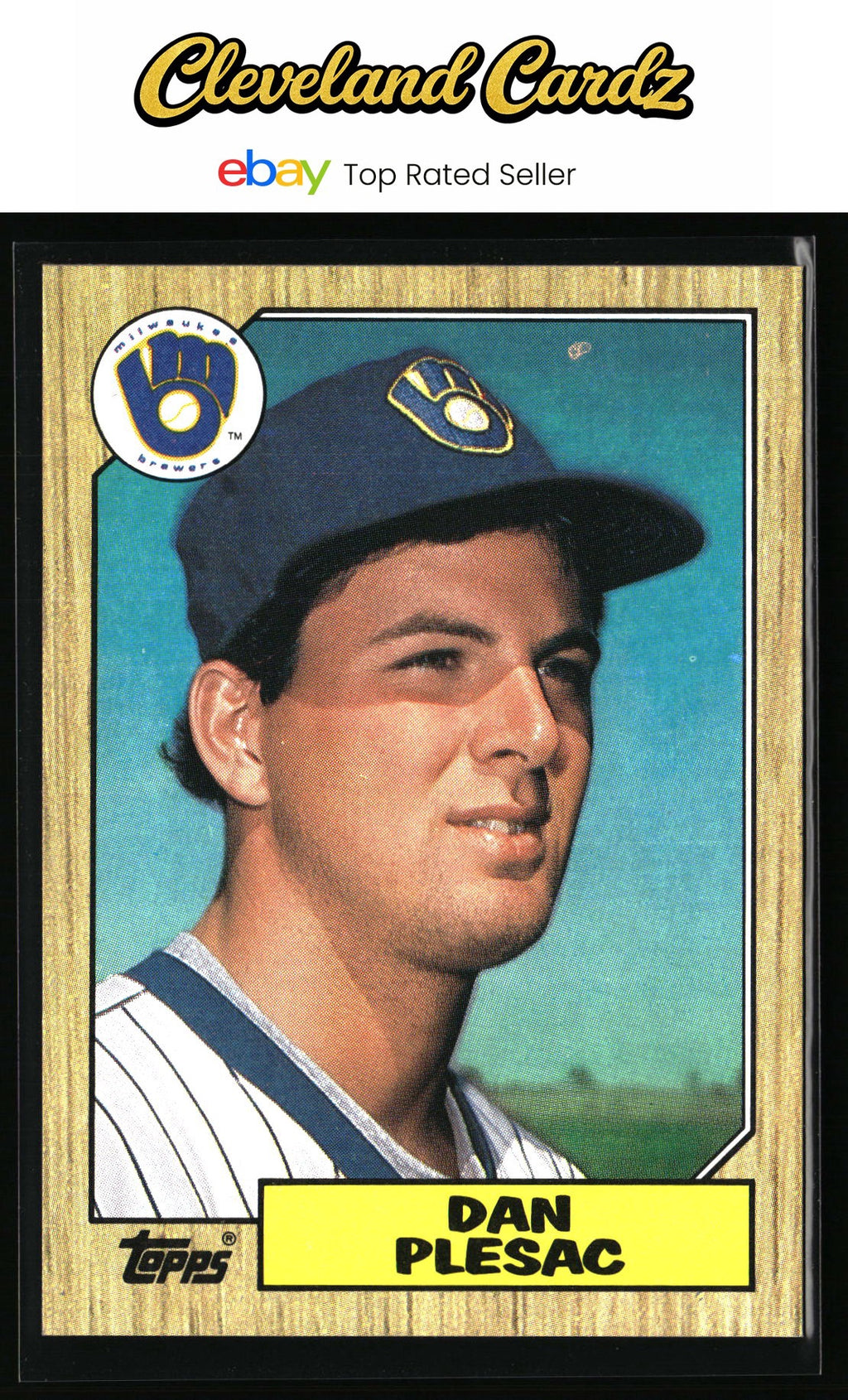 1987 Topps #279 Dan Plesac RC