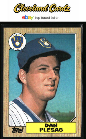 1987 Topps #279 Dan Plesac RC