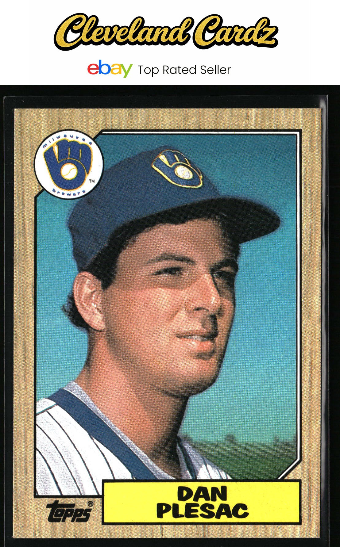 1987 Topps #279 Dan Plesac RC