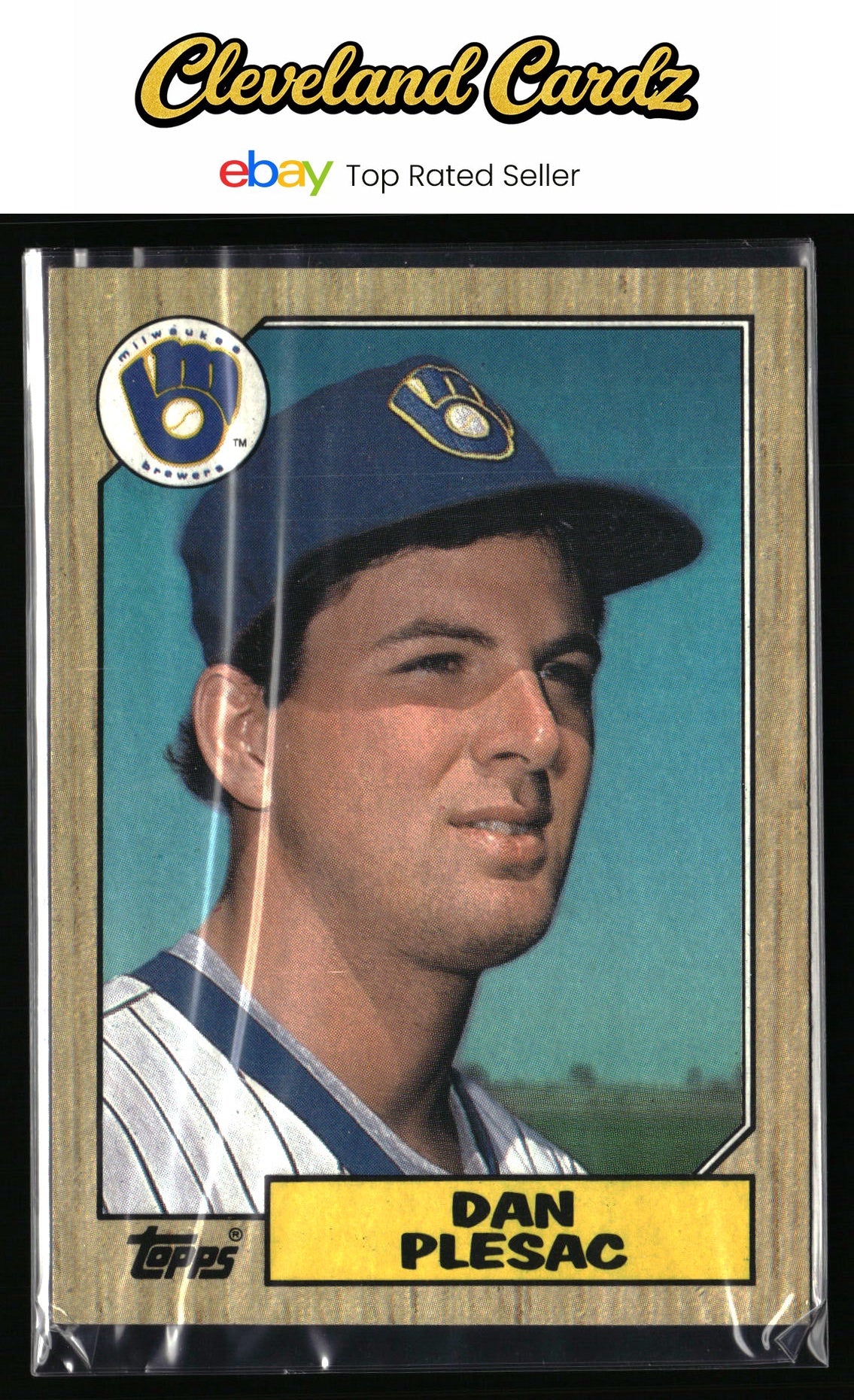 1987 Topps #279 Dan Plesac RC