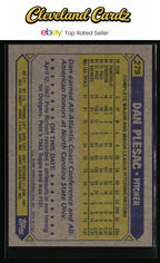 1987 Topps #279 Dan Plesac RC