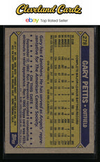 1987 Topps #278 Gary Pettis