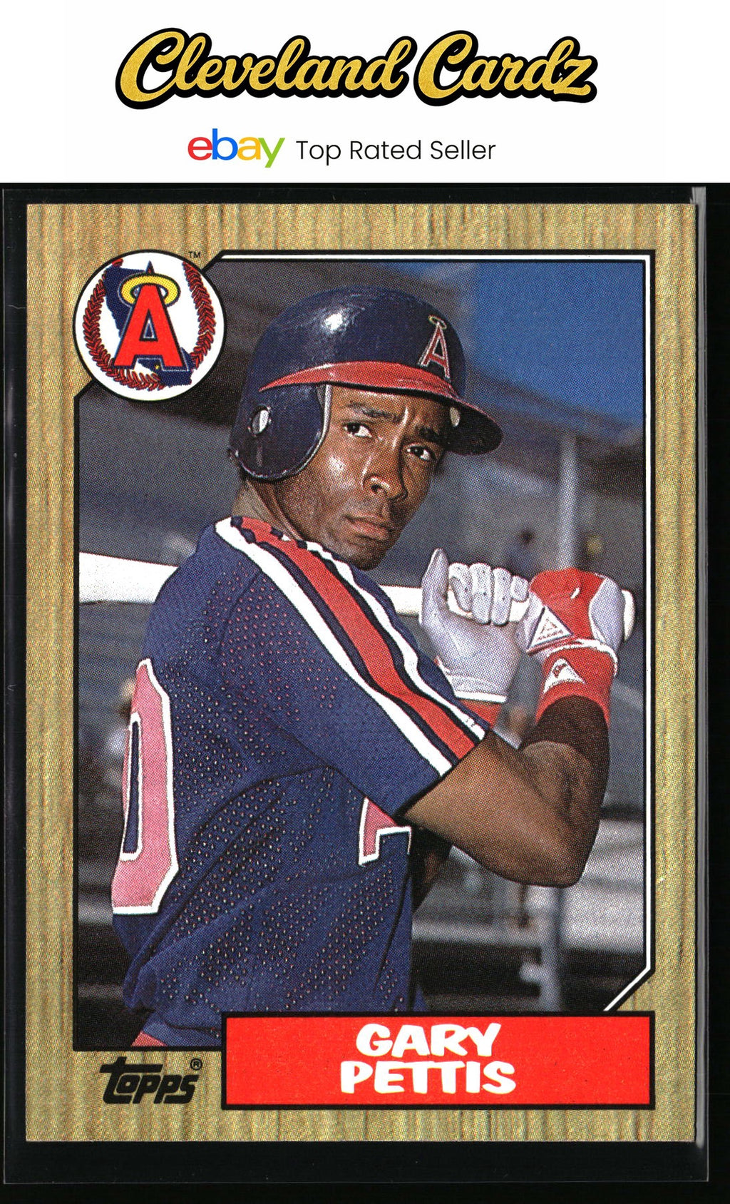 1987 Topps #278 Gary Pettis