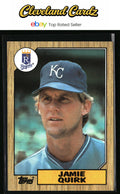 1987 Topps #354 Jamie Quirk