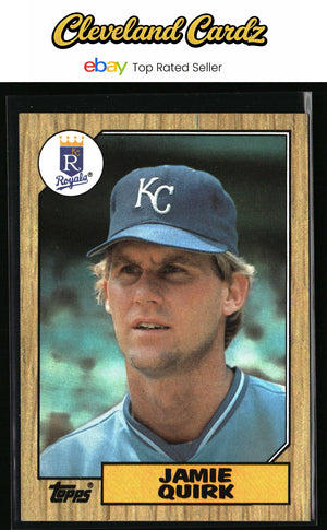 1987 Topps #354 Jamie Quirk