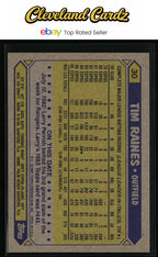 1987 Topps #30 Tim Raines