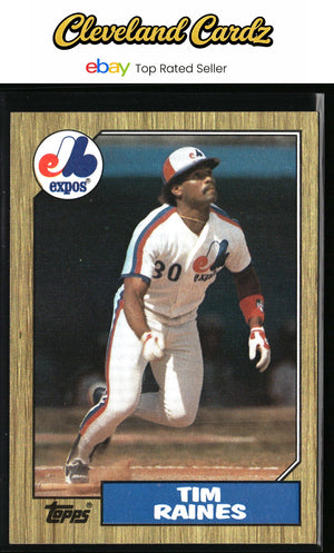 1987 Topps #30 Tim Raines