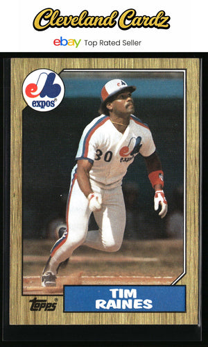 1987 Topps #30 Tim Raines