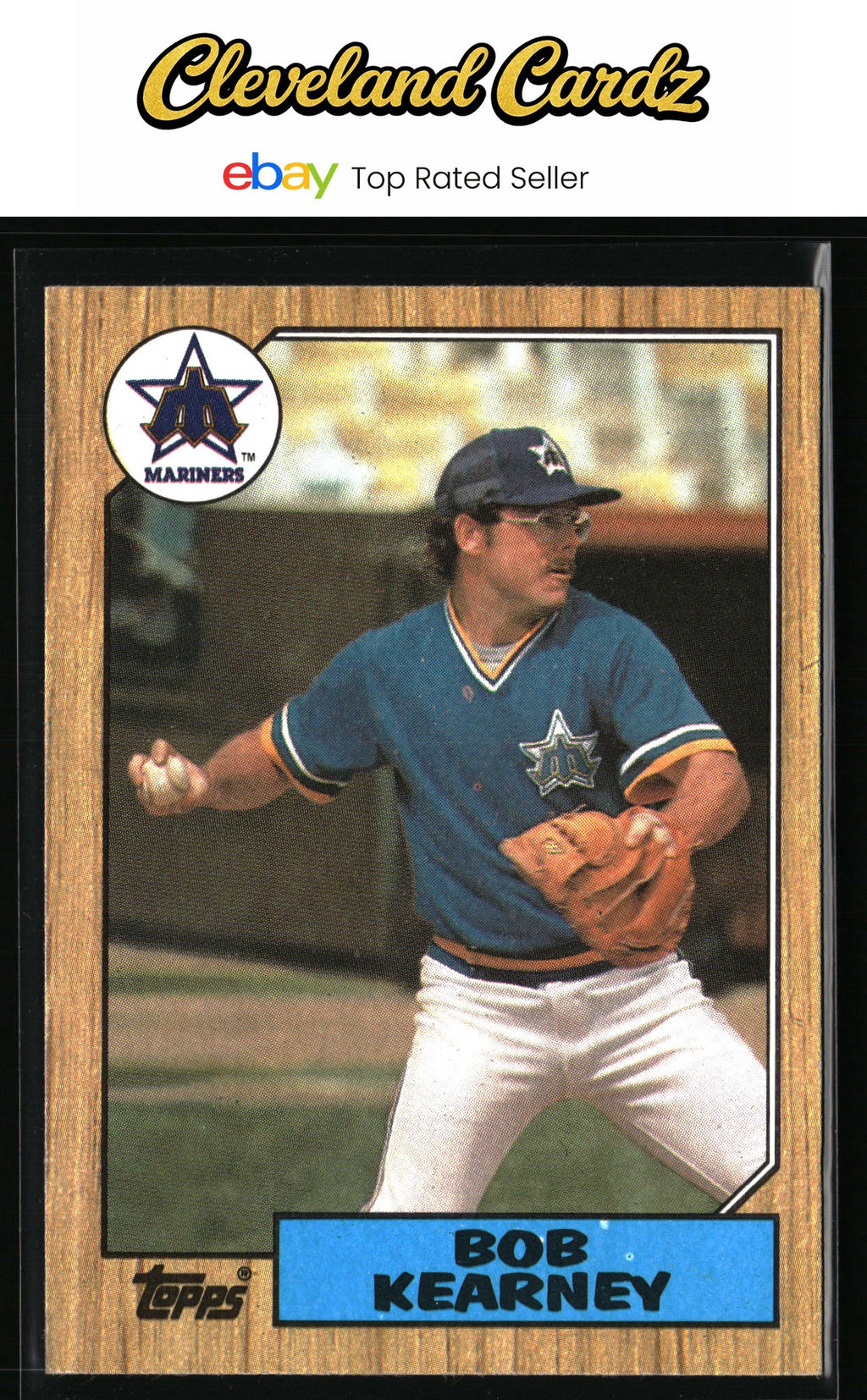 1987 Topps #498 Bob Kearney