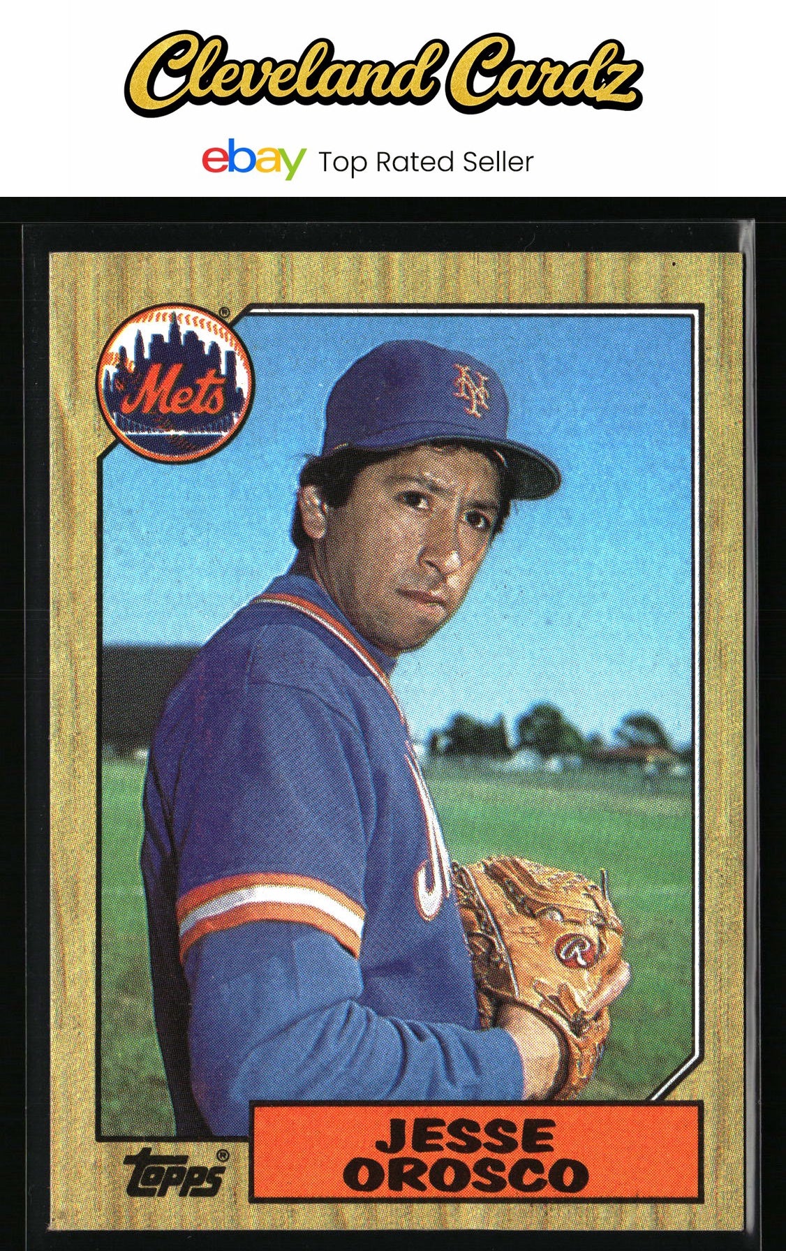 1987 Topps #704 Jesse Orosco