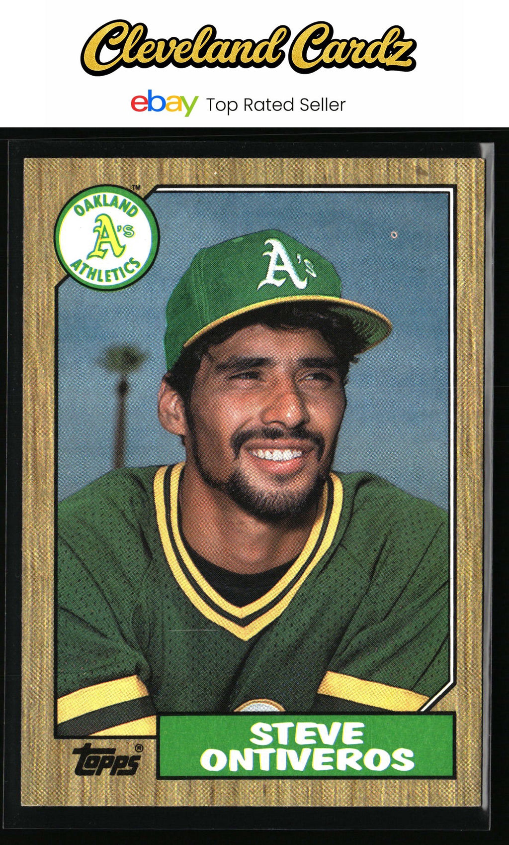 1987 Topps #161 Steve Ontiveros