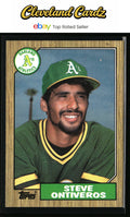 1987 Topps #161 Steve Ontiveros