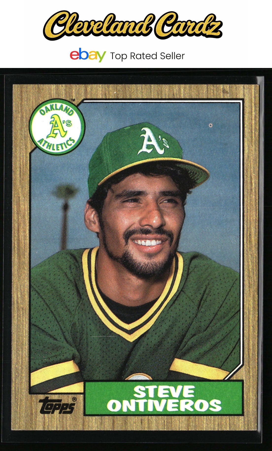 1987 Topps #161 Steve Ontiveros
