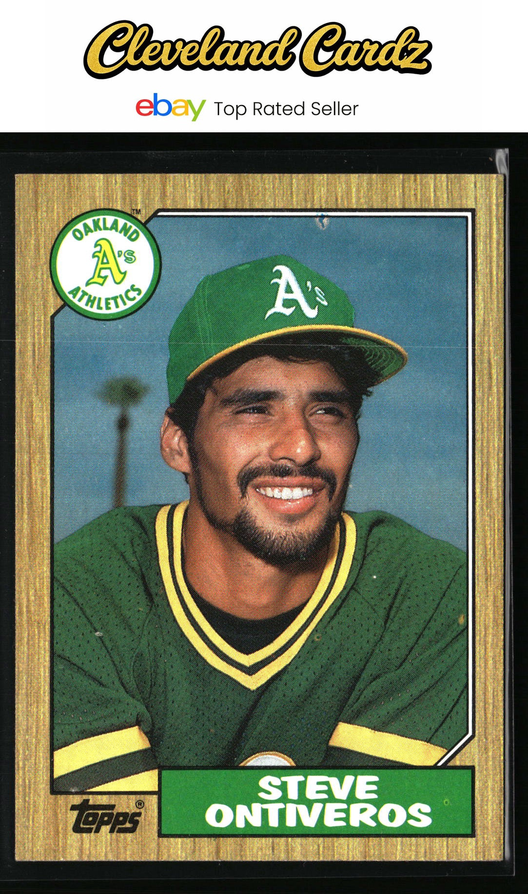 1987 Topps #161 Steve Ontiveros