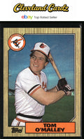 1987 Topps #154 Tom O'Malley