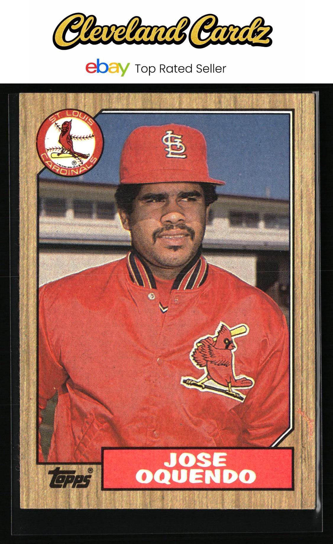 1987 Topps #133 Jose Oquendo