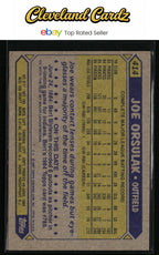 1987 Topps #414 Joe Orsulak