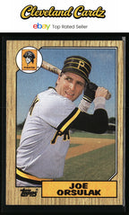 1987 Topps #414 Joe Orsulak