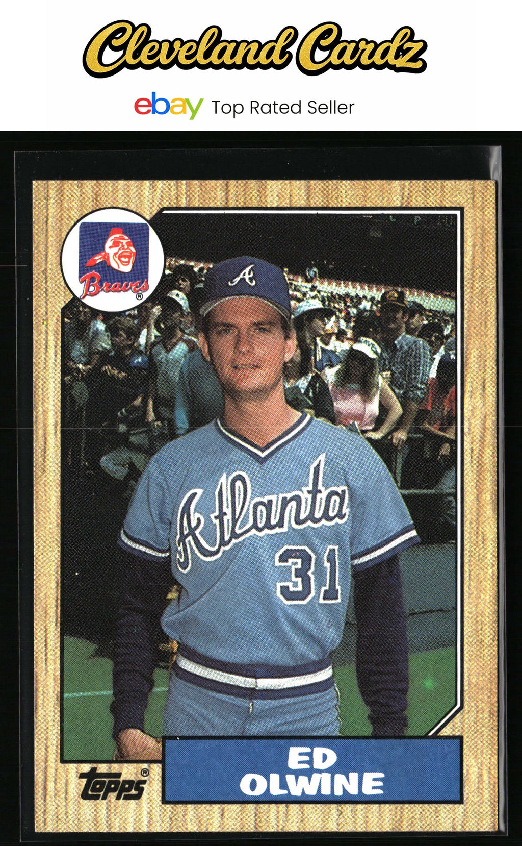 1987 Topps #159 Ed Olwine RC