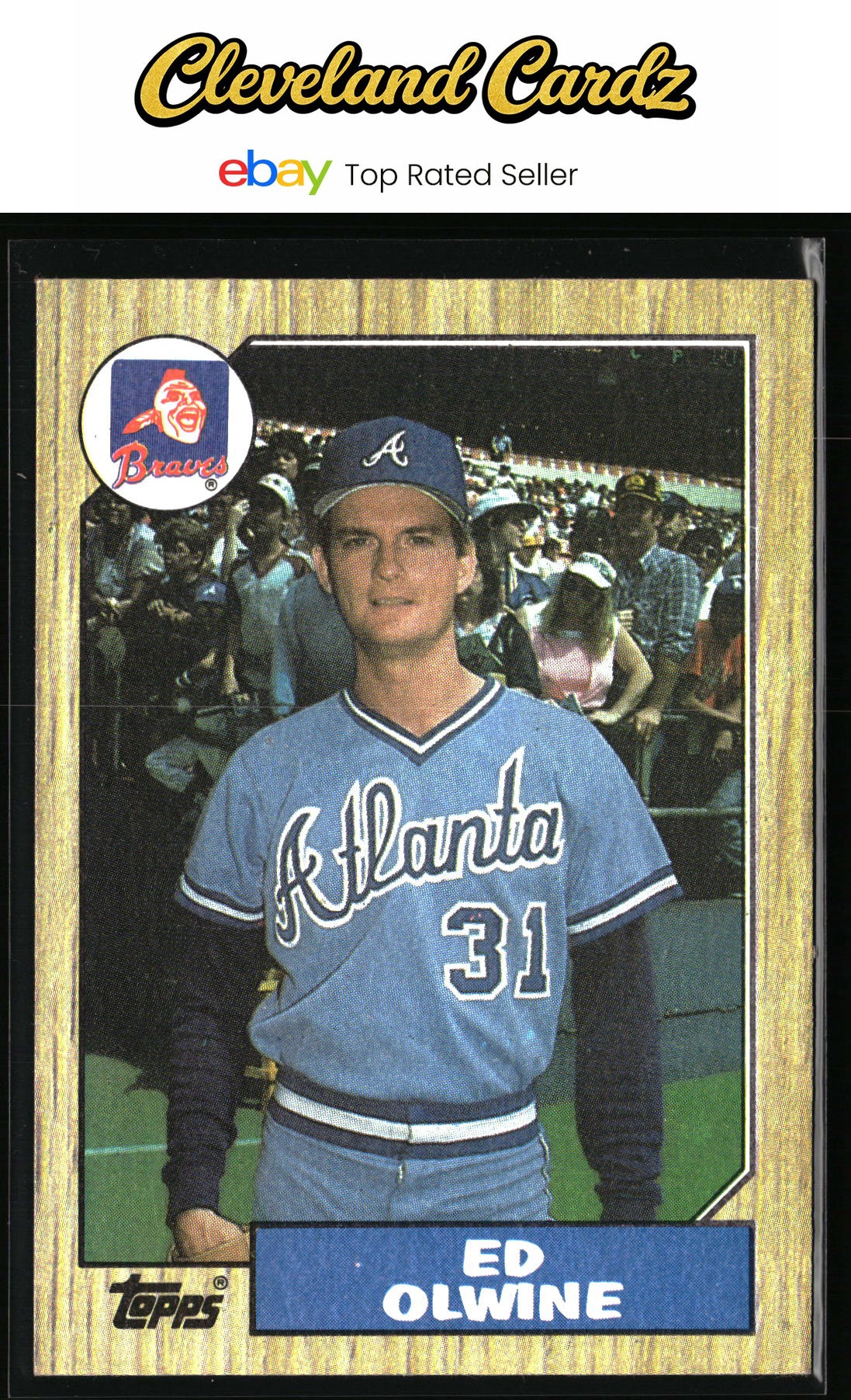 1987 Topps #159 Ed Olwine RC