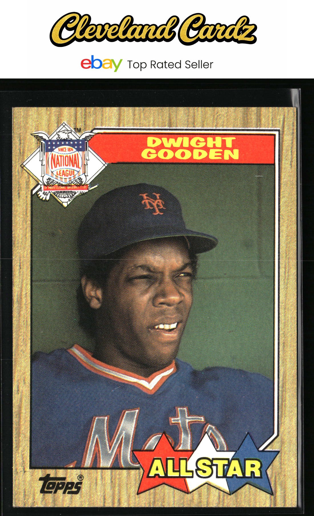 1987 Topps #603a Dwight Gooden
