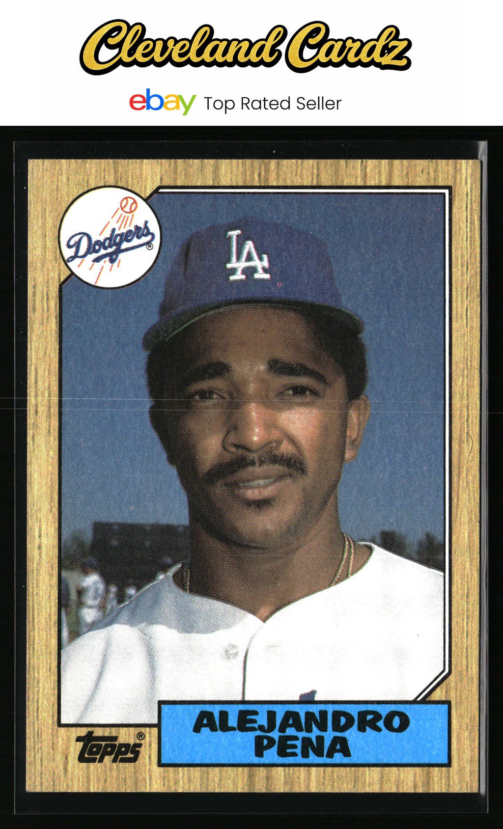 1987 Topps #787 Alejandro Pena