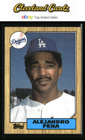 1987 Topps #787 Alejandro Pena