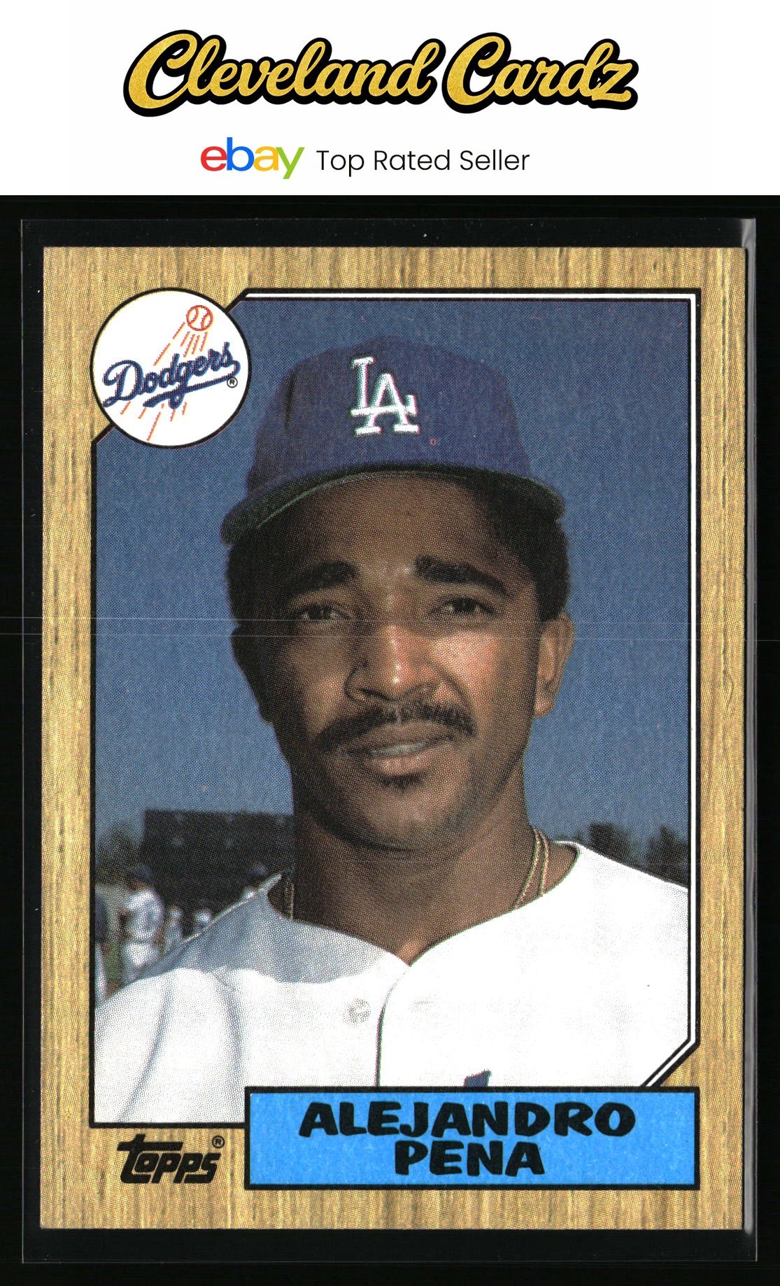 1987 Topps #787 Alejandro Pena