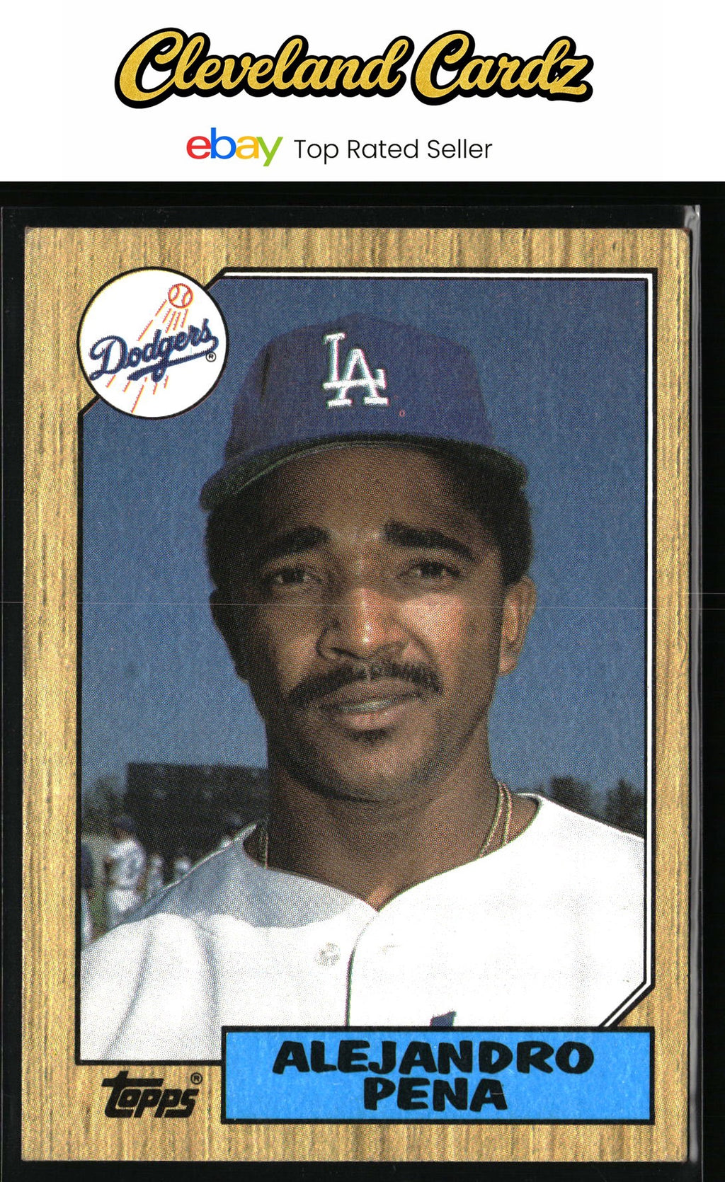 1987 Topps #787 Alejandro Pena