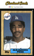 1987 Topps #787 Alejandro Pena