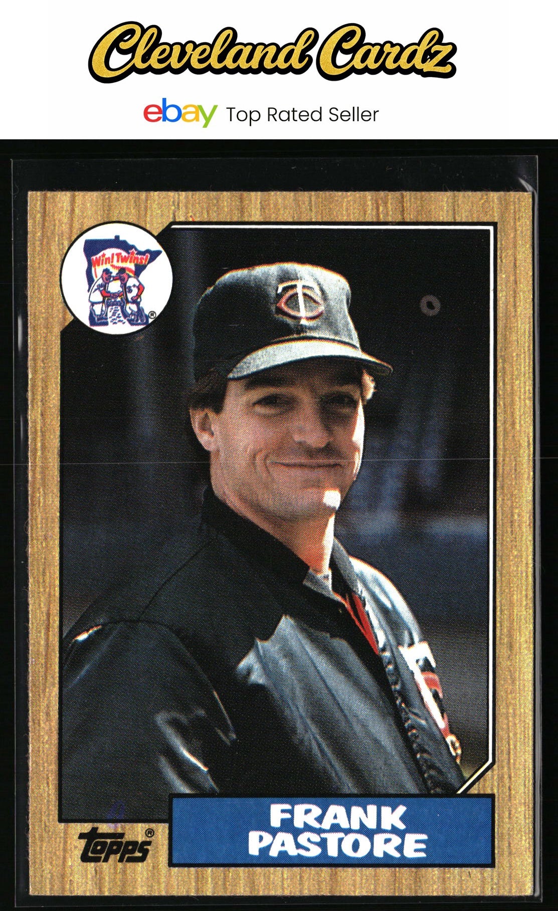 1987 Topps #576 Frank Pastore