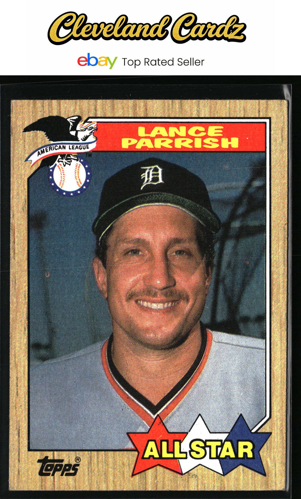 1987 Topps #613 Lance Parrish