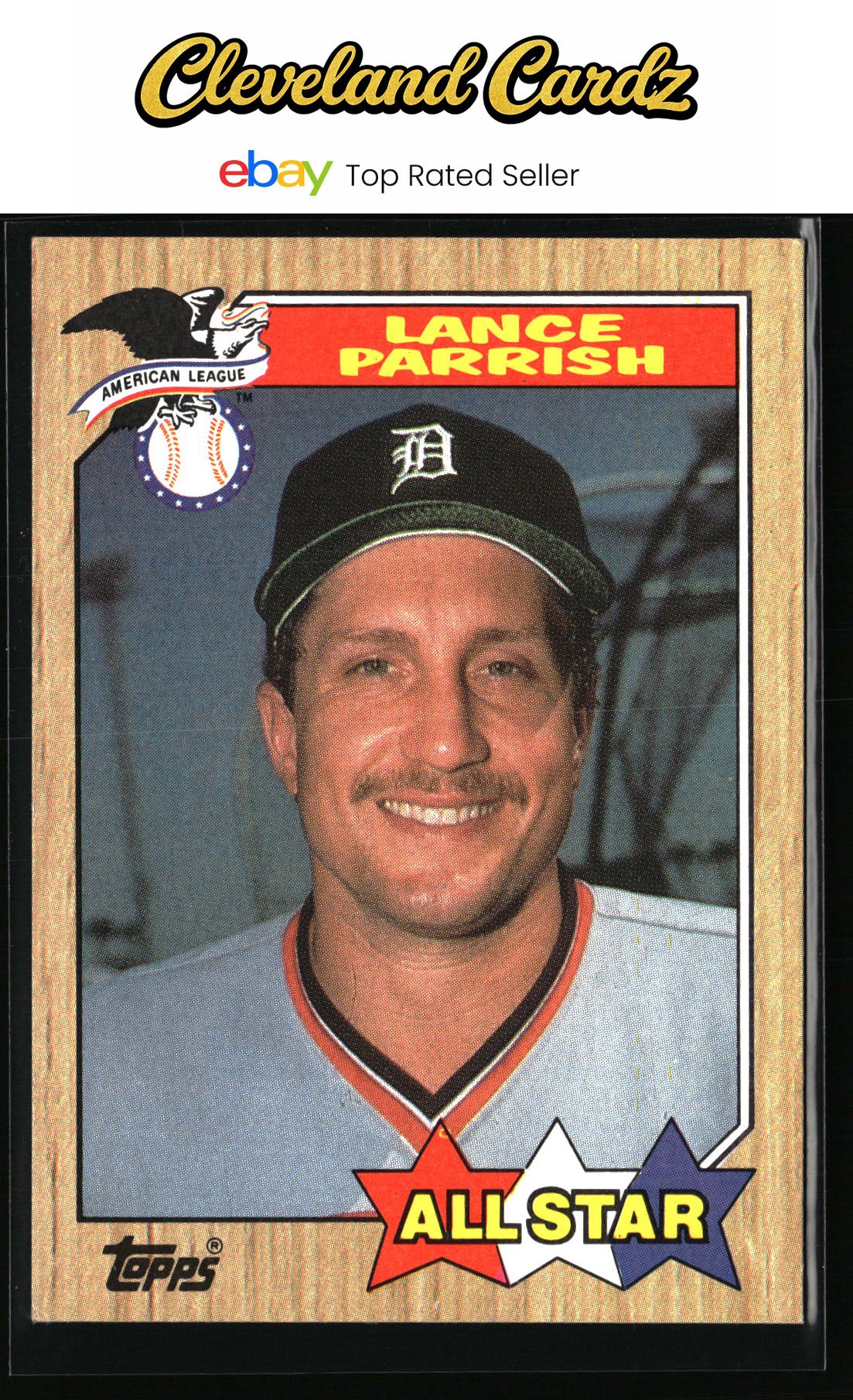 1987 Topps #613 Lance Parrish