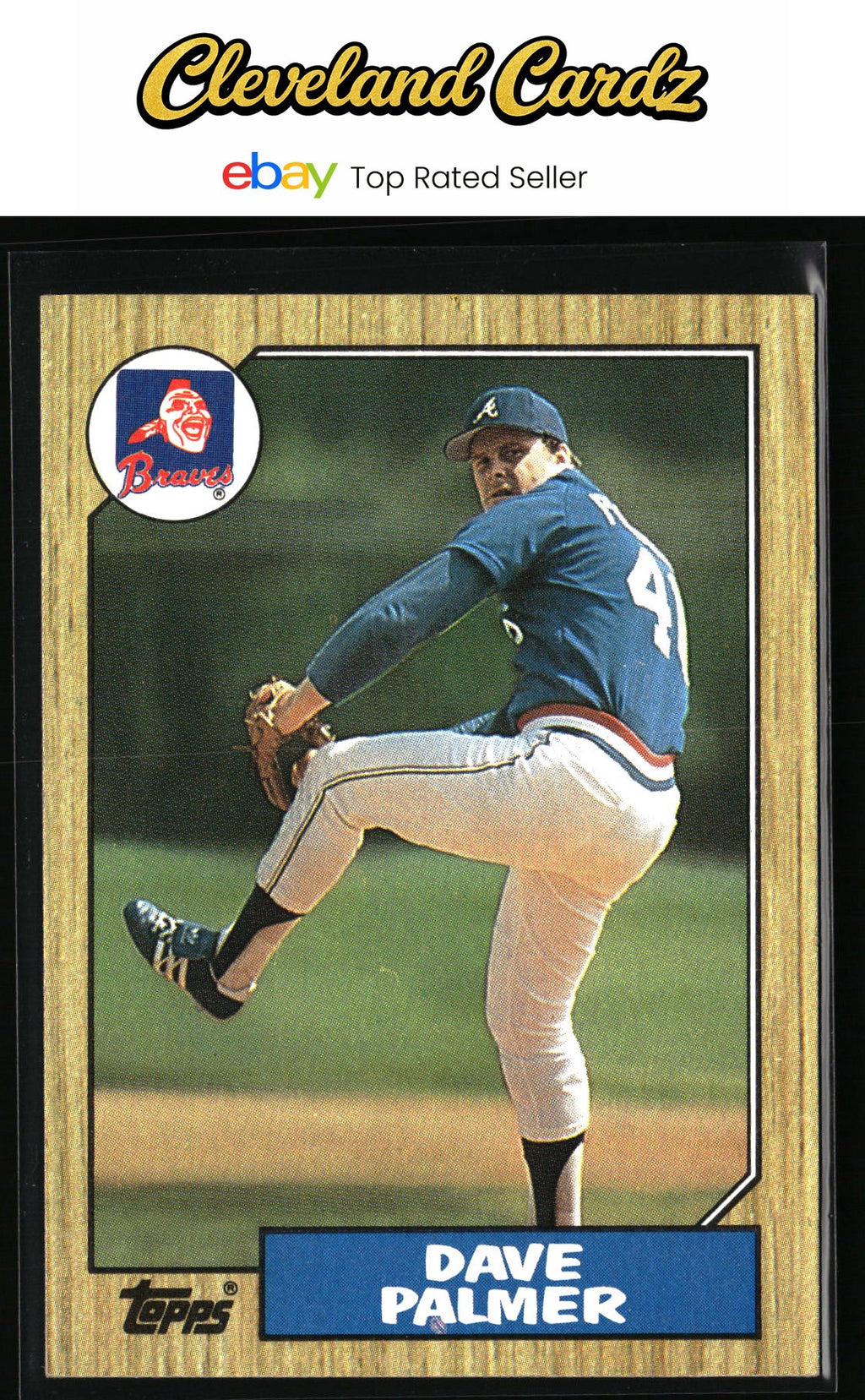 1987 Topps #324 Dave Palmer