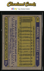 1987 Topps #76 Rafael Ramirez