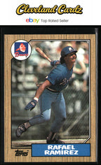 1987 Topps #76 Rafael Ramirez