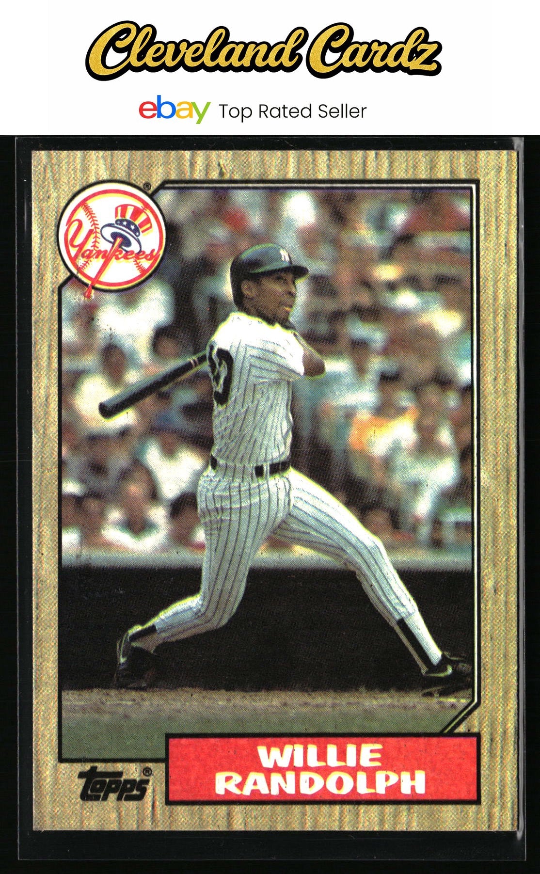 1987 Topps #701 Willie Randolph