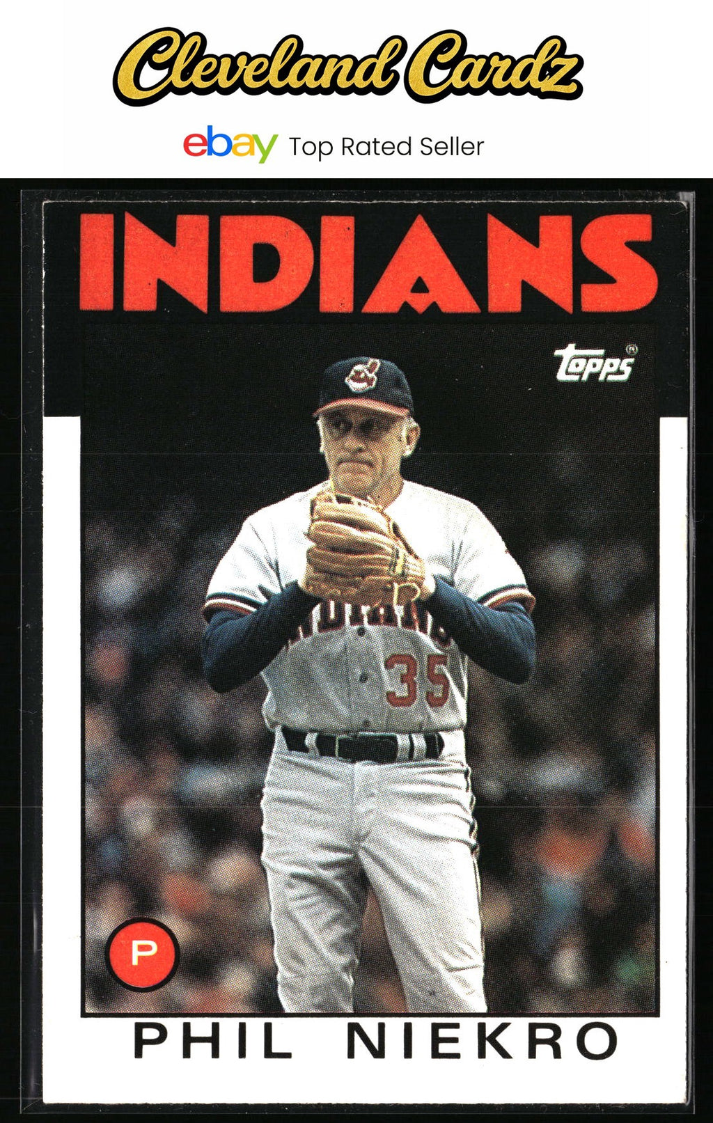 1986 Topps Traded #77T Phil Niekro