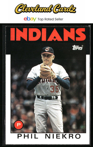 1986 Topps Traded #77T Phil Niekro