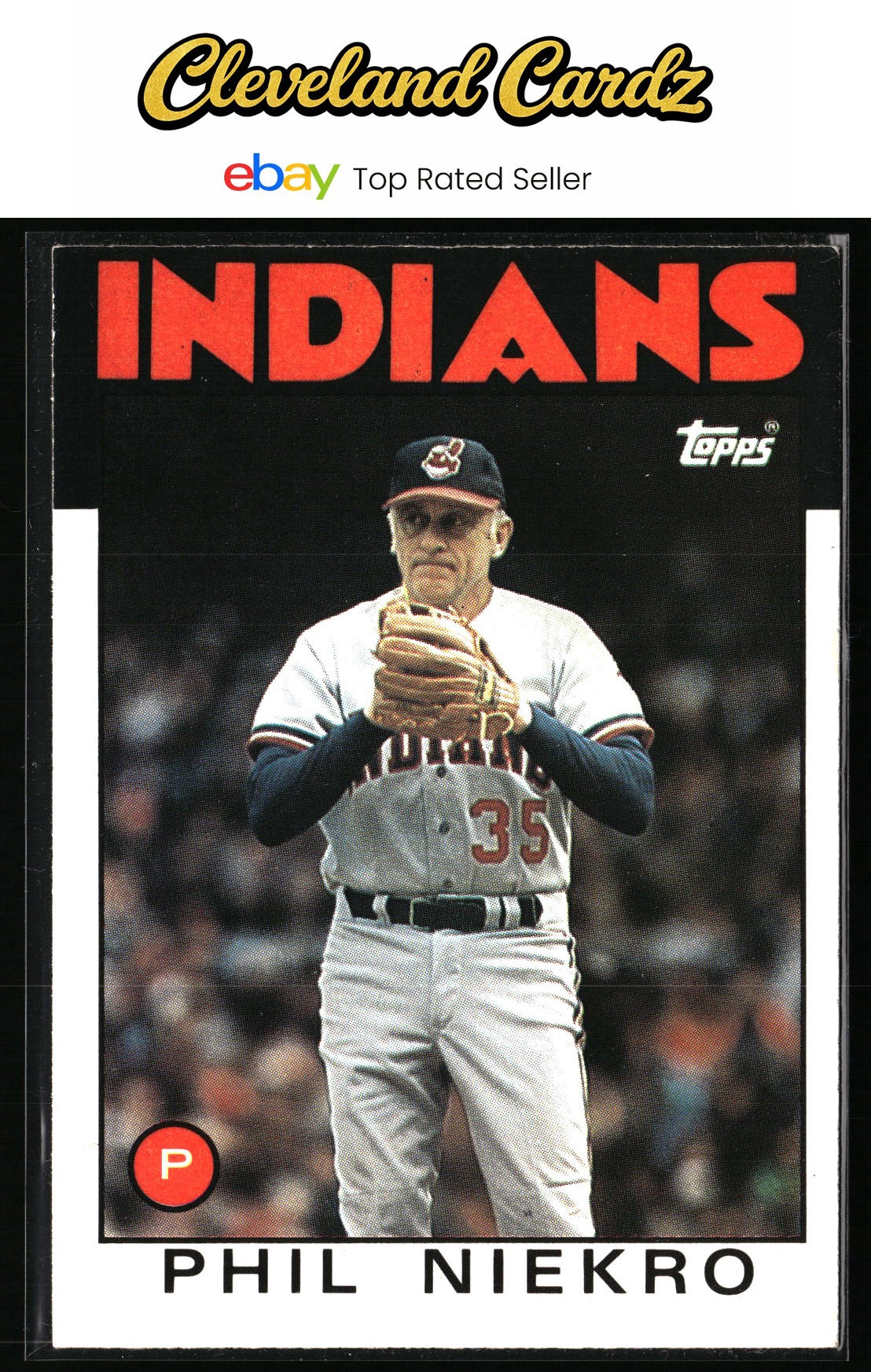 1986 Topps Traded #77T Phil Niekro