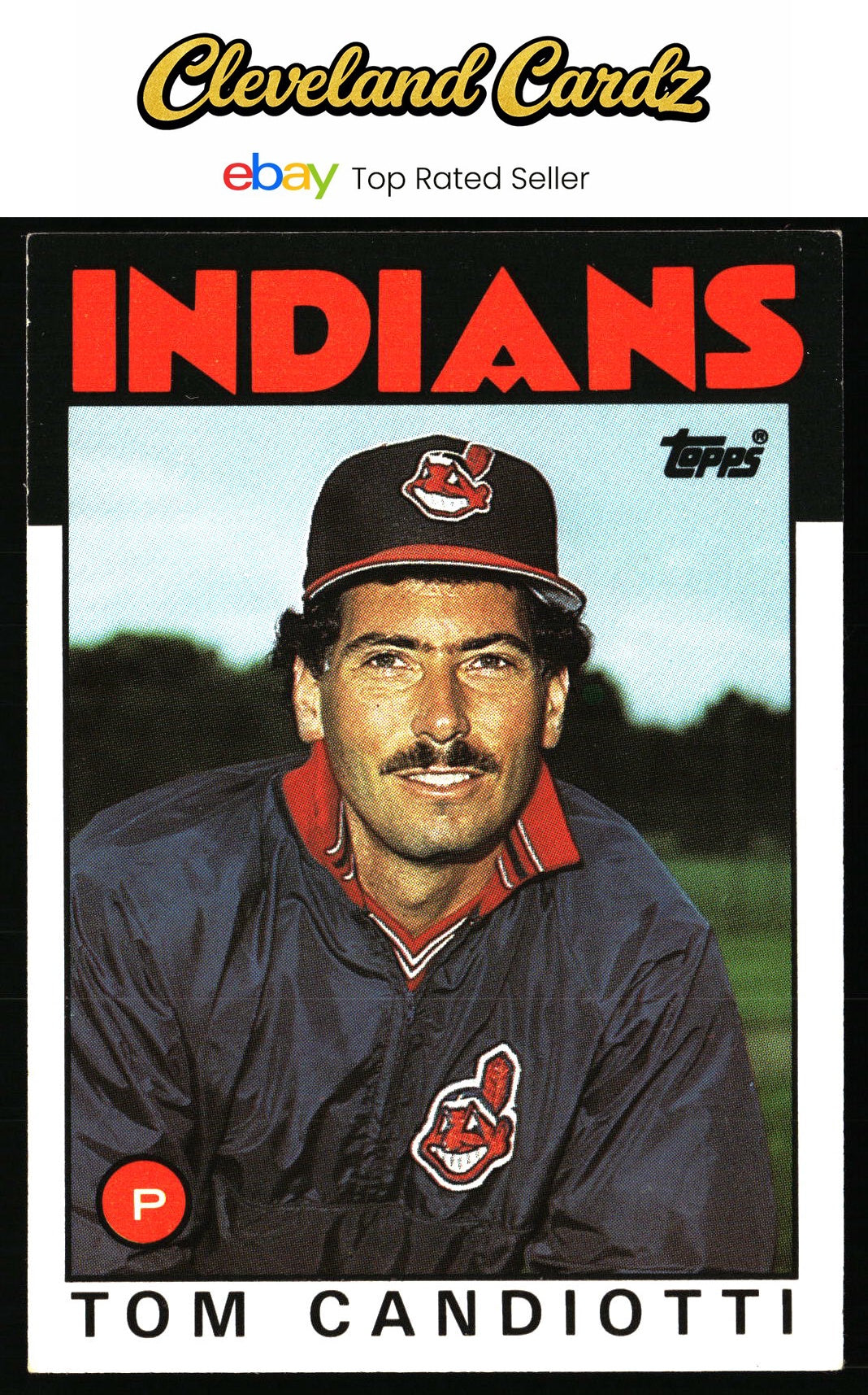 1986 Topps Traded #18T Tom Candiotti