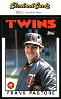 1986 Topps Traded #85T Frank Pastore