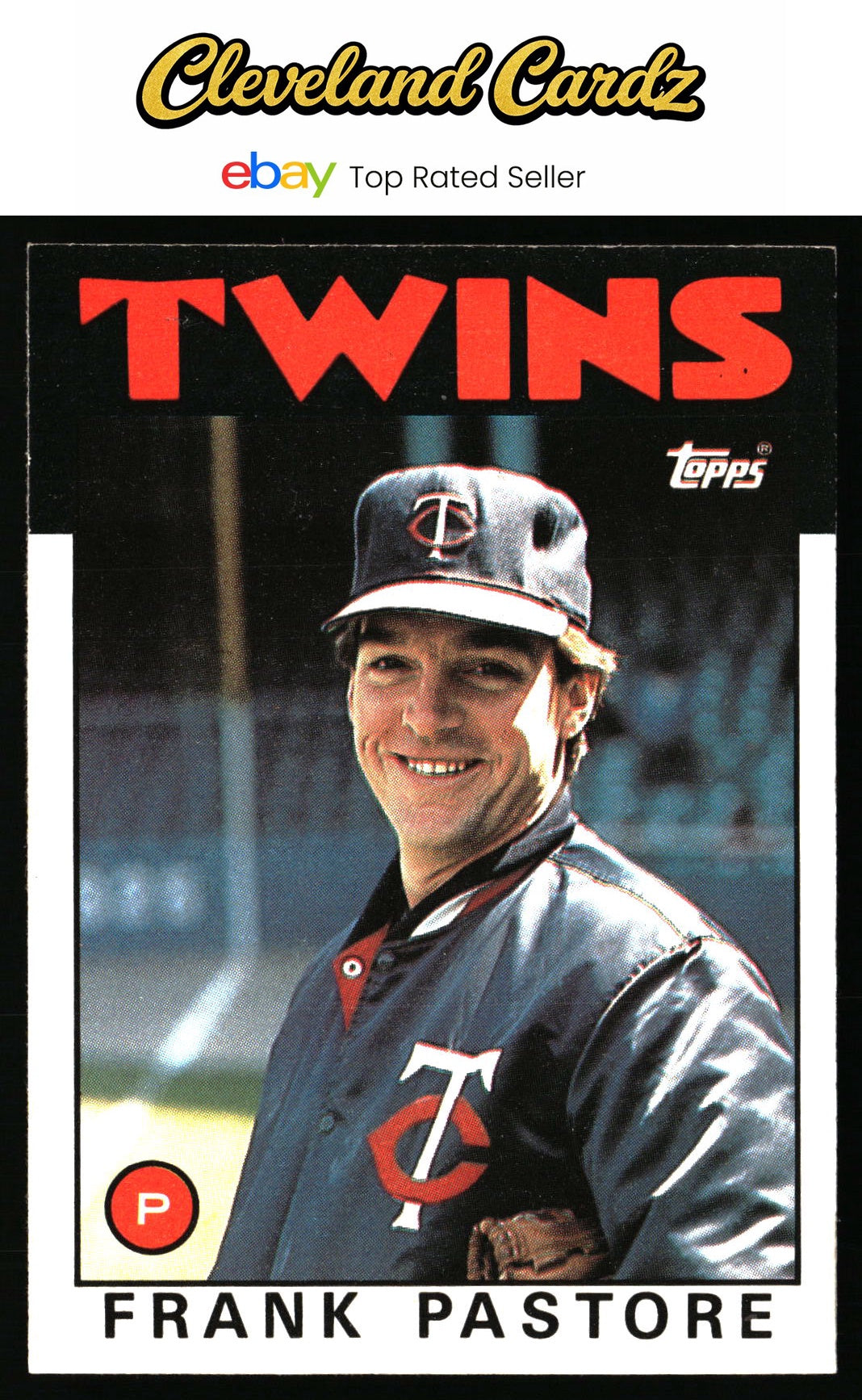 1986 Topps Traded #85T Frank Pastore