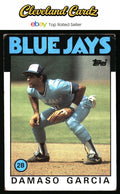 1986 Topps #45 Damaso Garcia