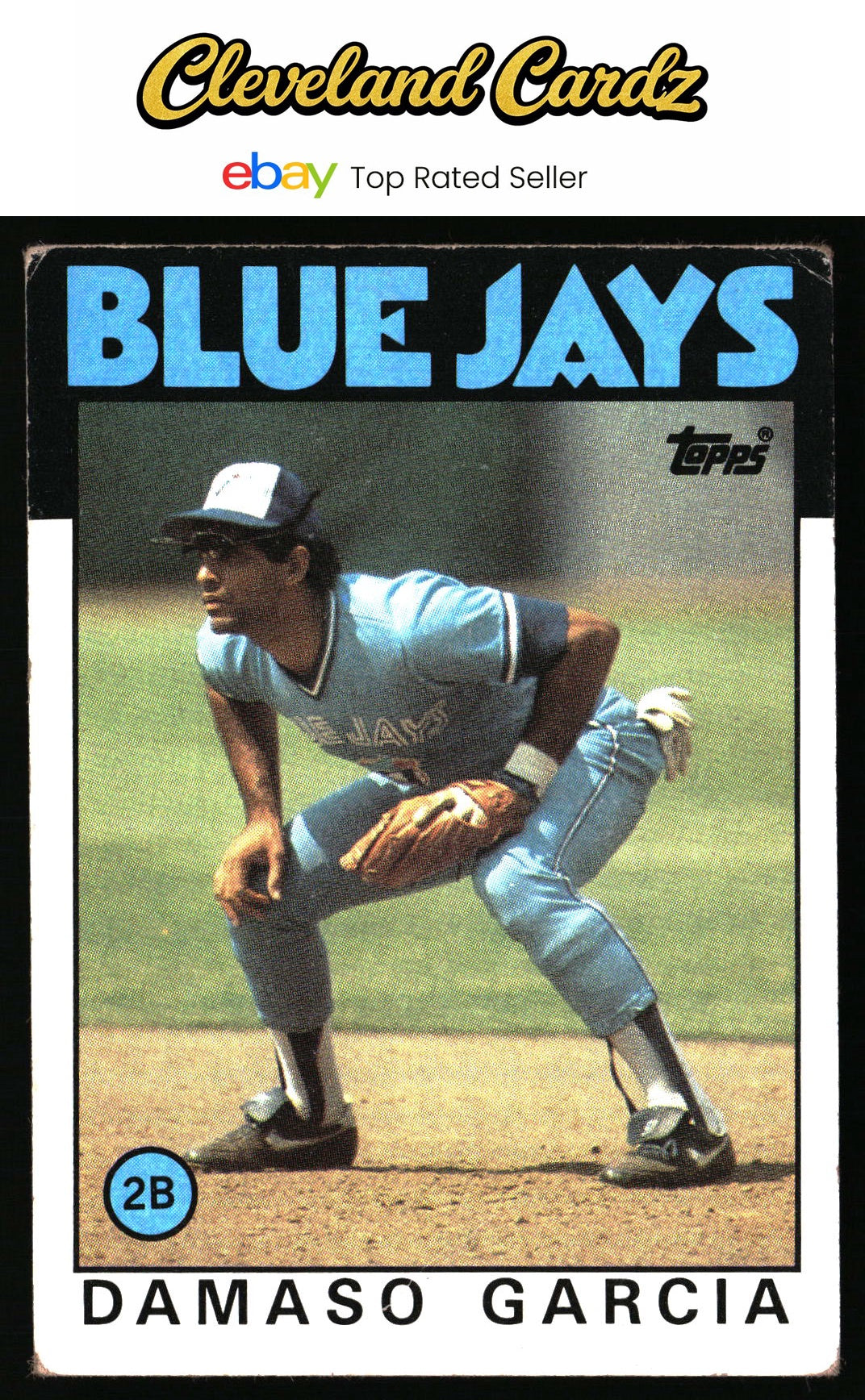 1986 Topps #45 Damaso Garcia