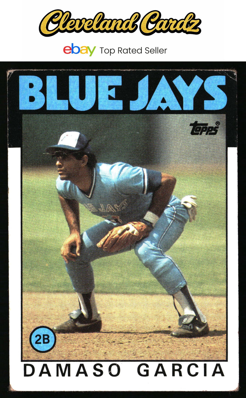1986 Topps #45 Damaso Garcia