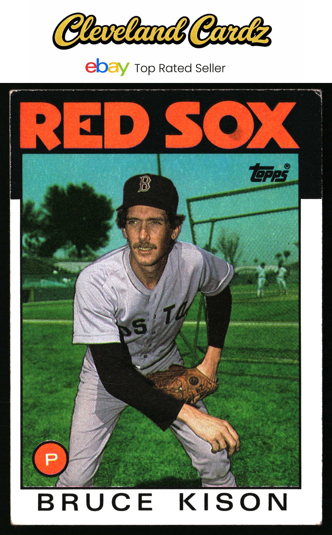 1986 Topps #117 Bruce Kison