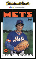 1986 Topps #465 Jesse Orosco