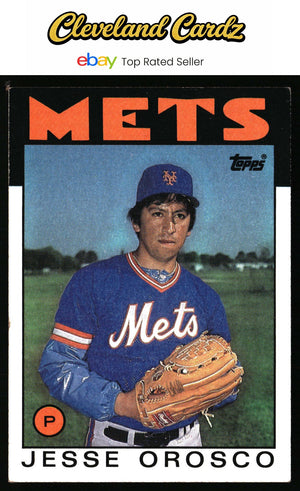 1986 Topps #465 Jesse Orosco