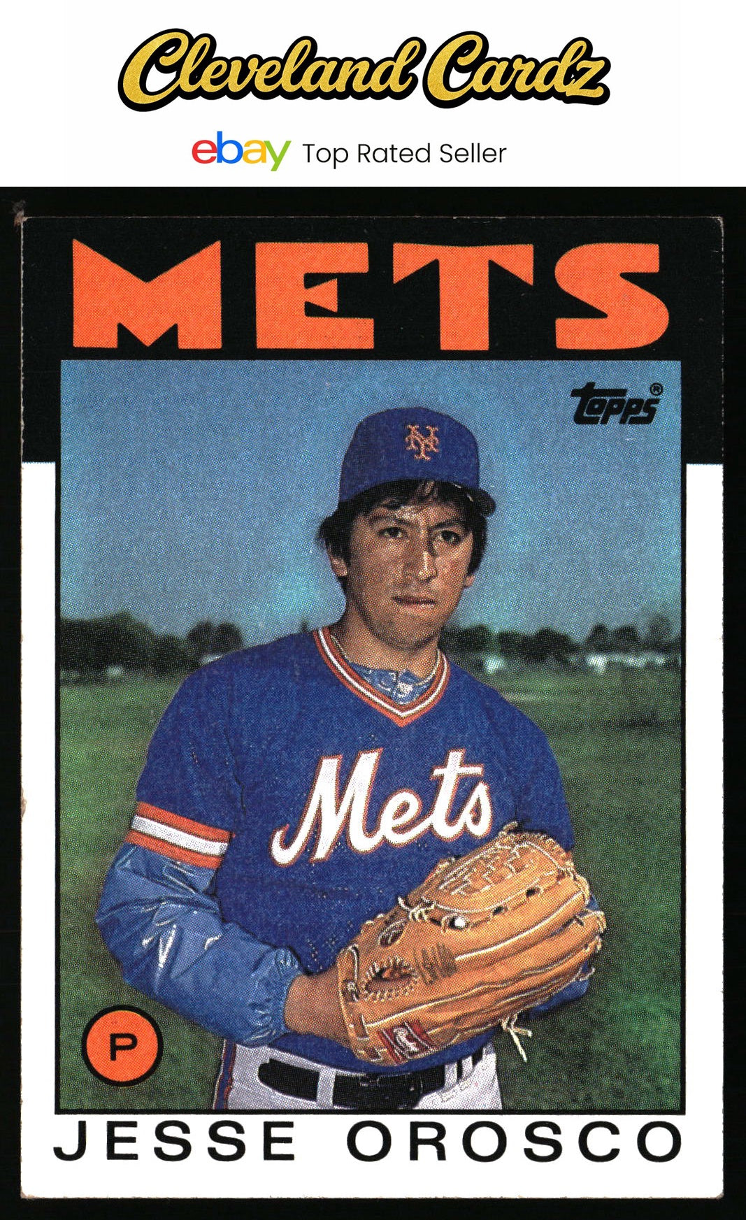 1986 Topps #465 Jesse Orosco